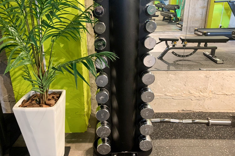 クロームダンベル