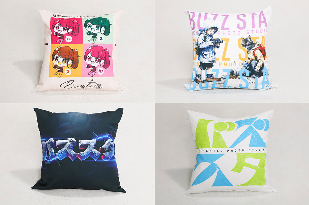 オリジナルクッション 4種